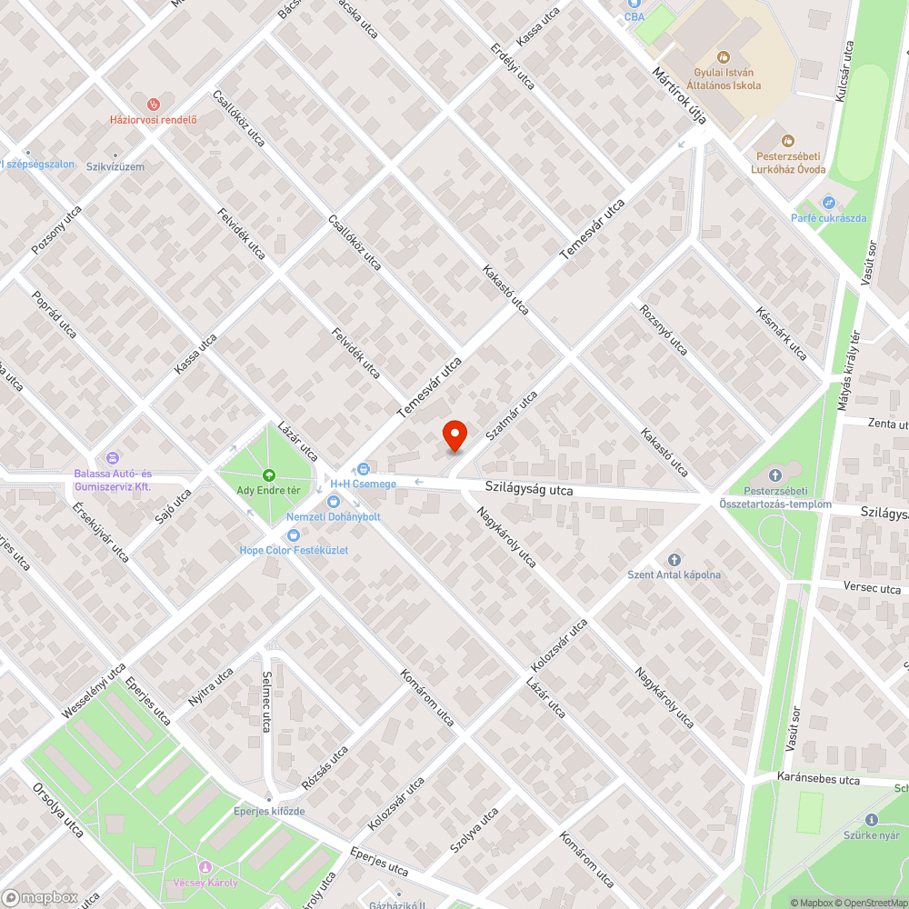 Kiszáradt fatörzsek bejelentés helye