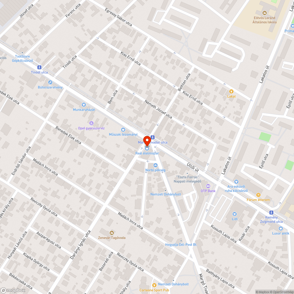 Megbillent csatornafedél bejelentés helye