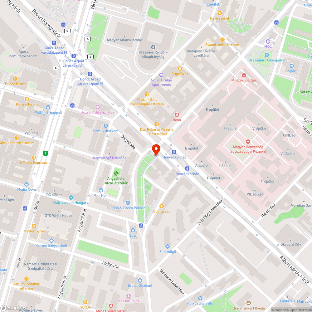 Két poller ismételten kidőlt bejelentés helye