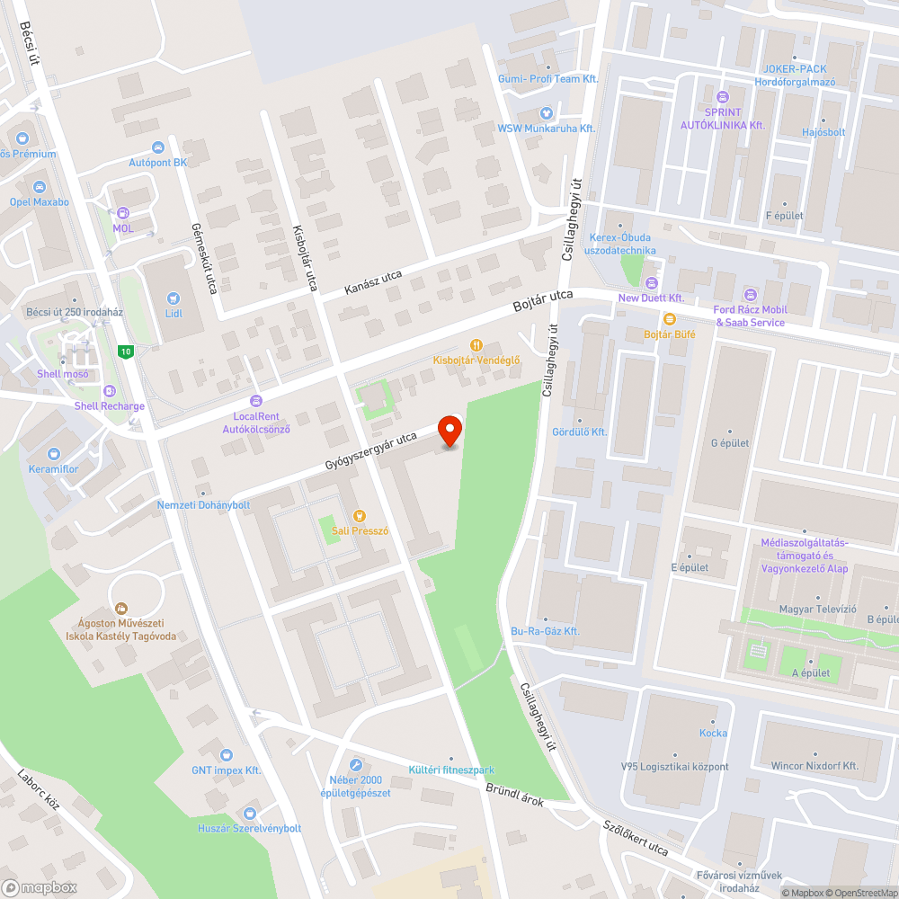 Letört ág bejelentés helye