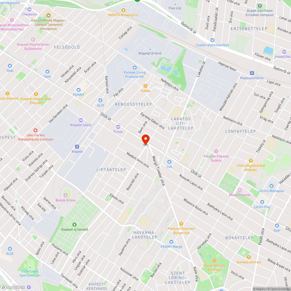 Lekopott zebra bejelentés helye