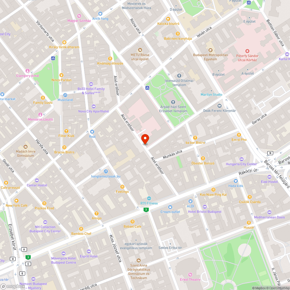 Leszakadt tábla bejelentés helye