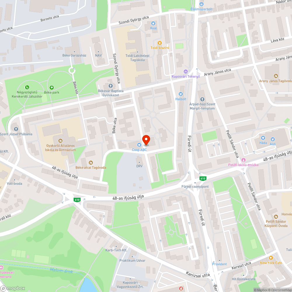 Feltort beton,  jardaszegely bejelentés helye