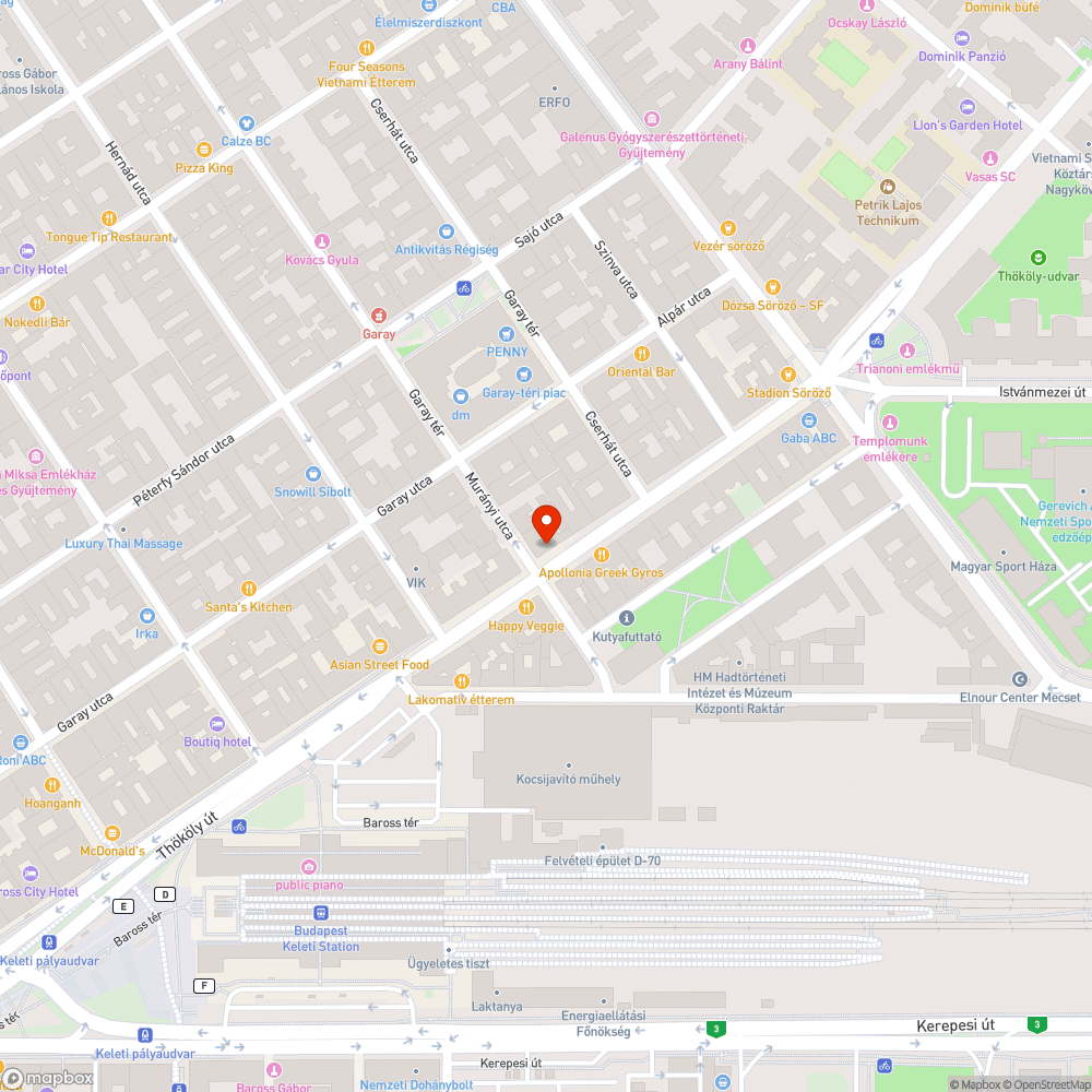 Koszos gombok bejelentés helye