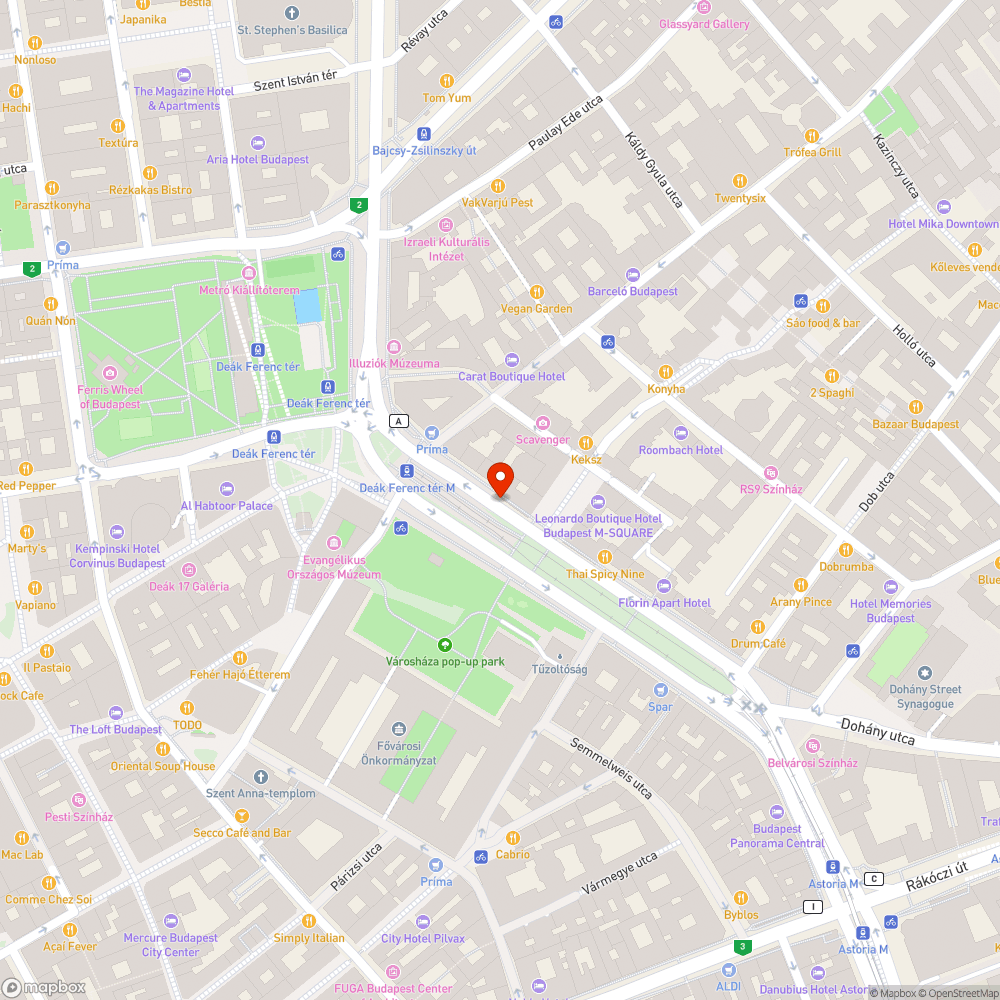 Illegálisan(?) elkerített szabálytalan parkolás bejelentés helye