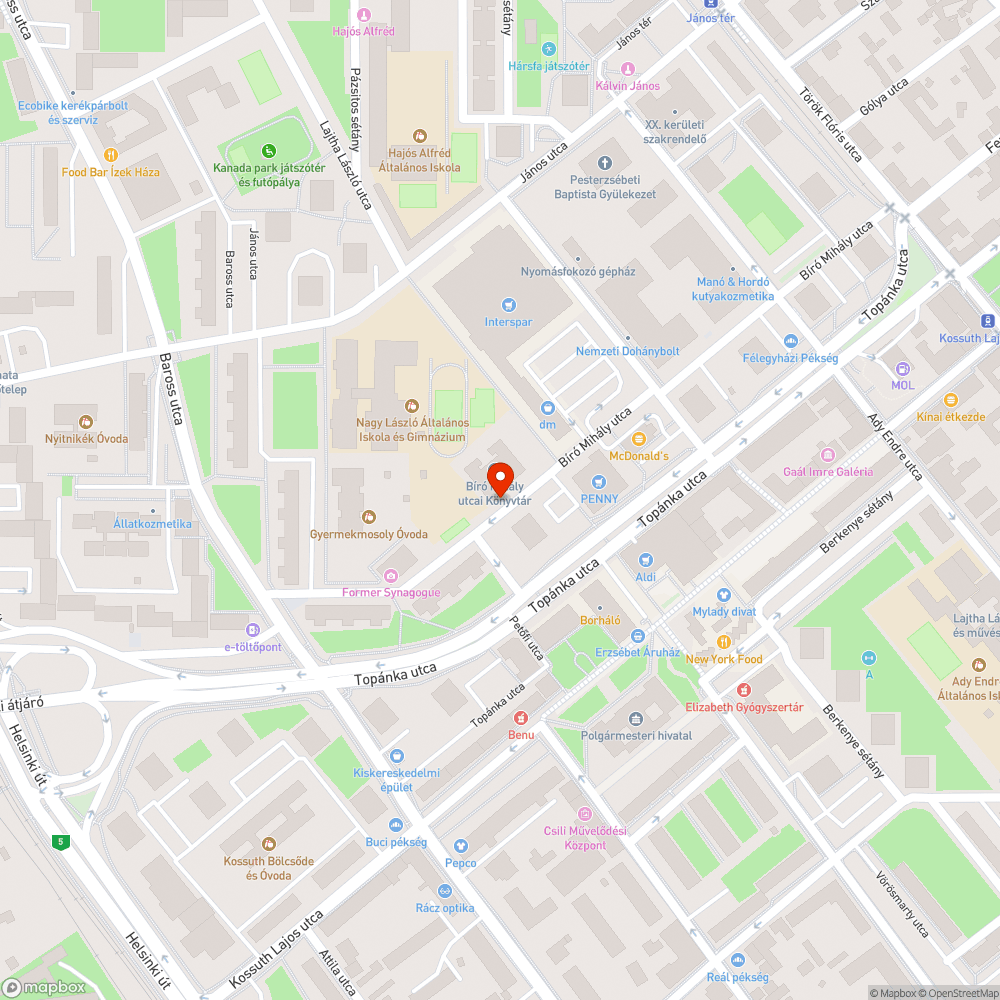 Elfordult parkolótábla bejelentés helye