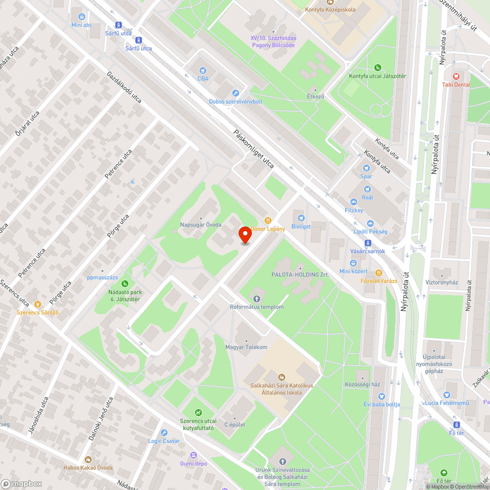 Külföldi rendszámú elhagyott autó bejelentés helye