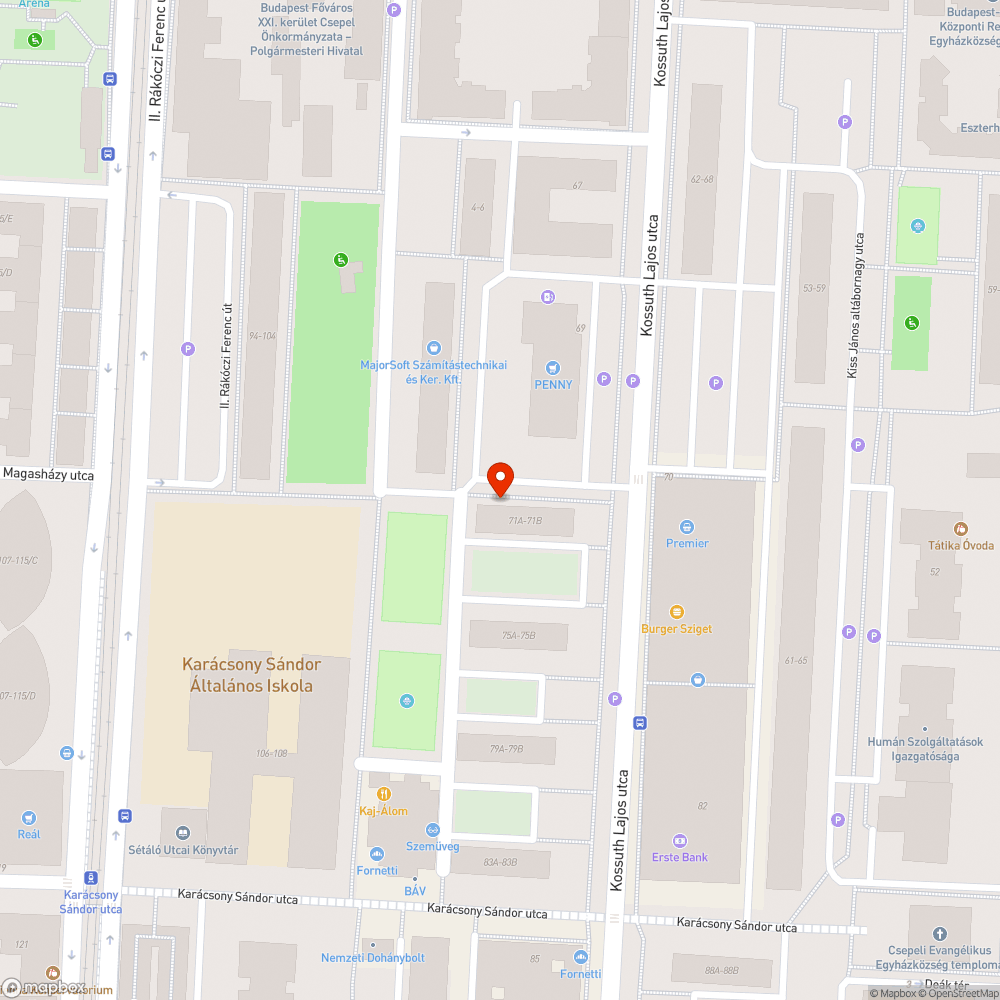 Illegális lerakás! bejelentés helye