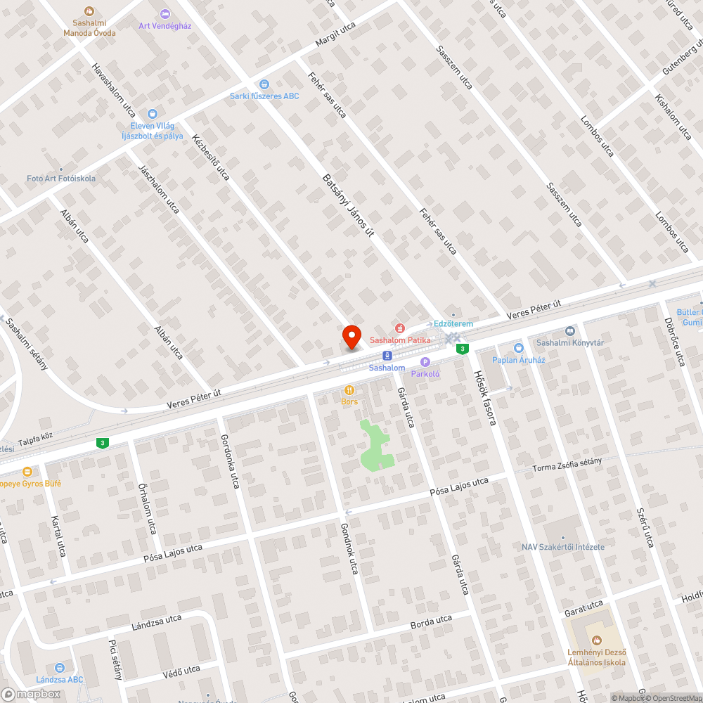 elhagyott gumiabroncsok a járdán bejelentés helye