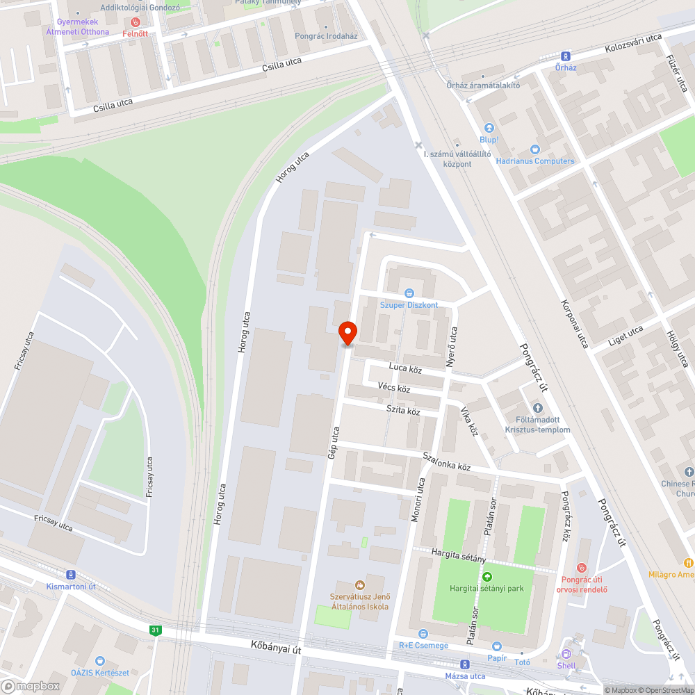 Út szélére kihelyezett bútorok bejelentés helye