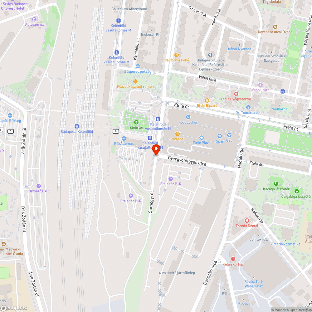 Lekopott zebra bejelentés helye