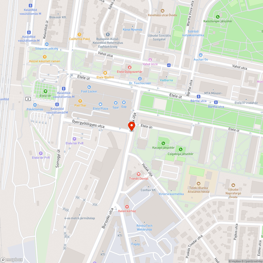 Közlekedési lámpa hiányzó oldalajtaja bejelentés helye