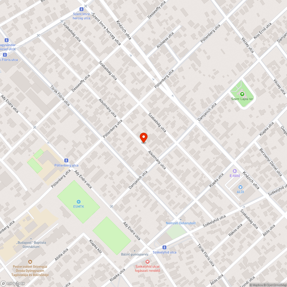 Botlásveszély bejelentés helye