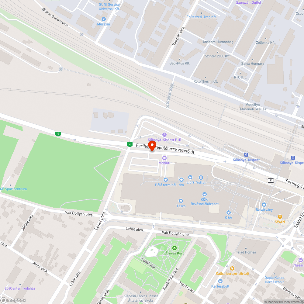 Sérült tábla bejelentés helye