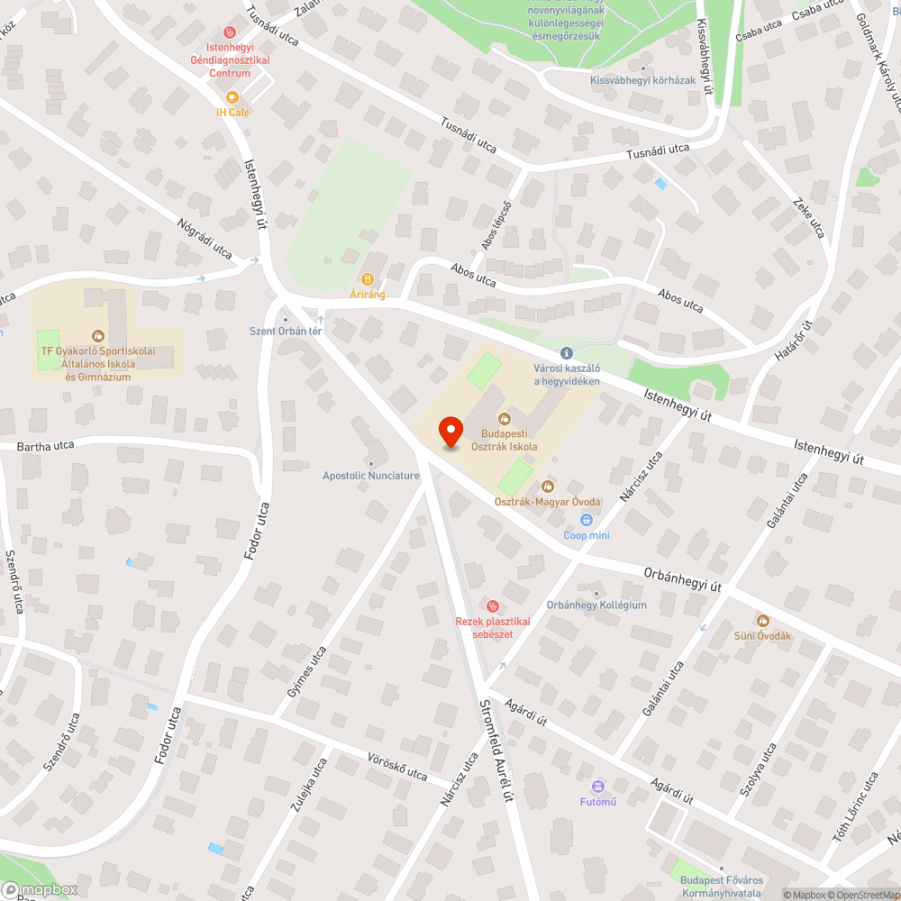 Koszos tábla bejelentés helye