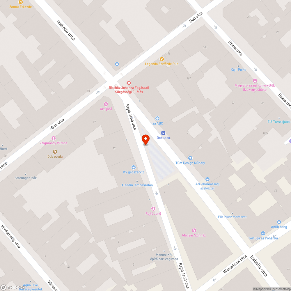 Megrogyott út/Víznyelő bejelentés helye