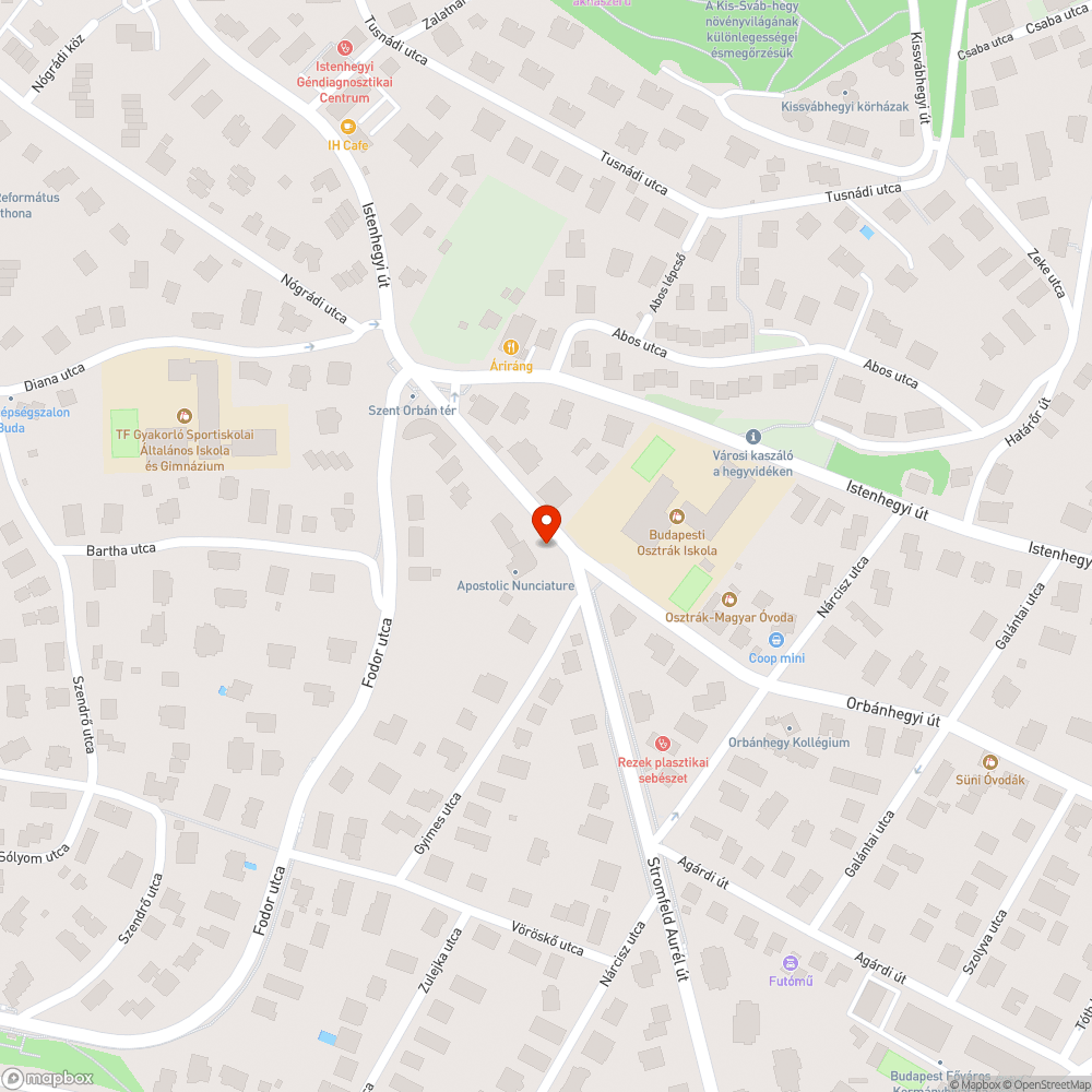 Megsüllyedt fedlap bejelentés helye