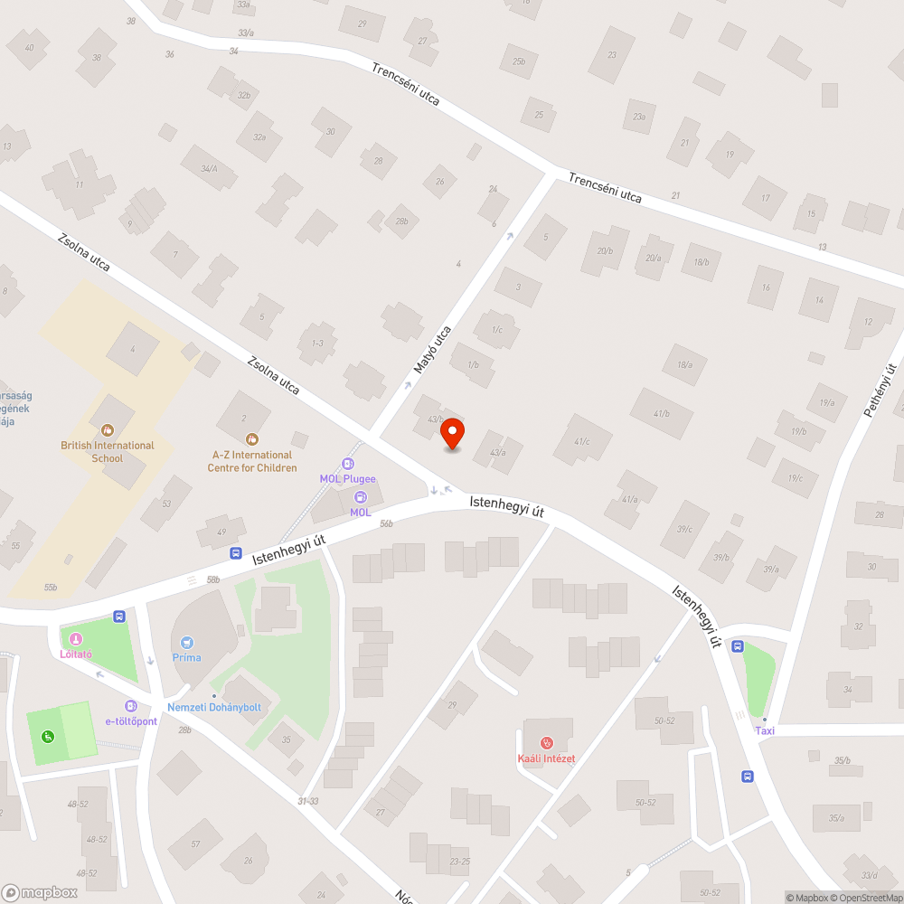 Rozsdás postaláda bejelentés helye