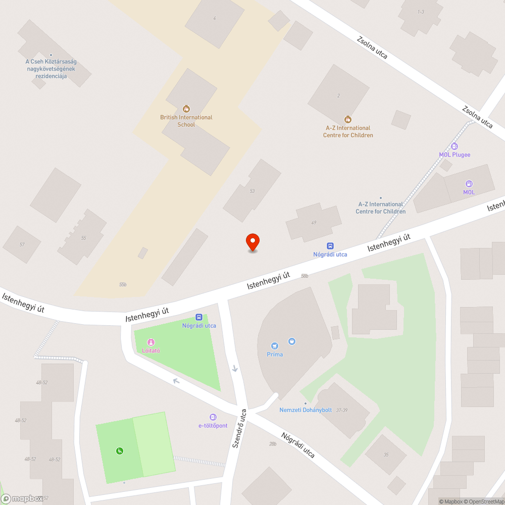 Megsüllyedt fedlap bejelentés helye