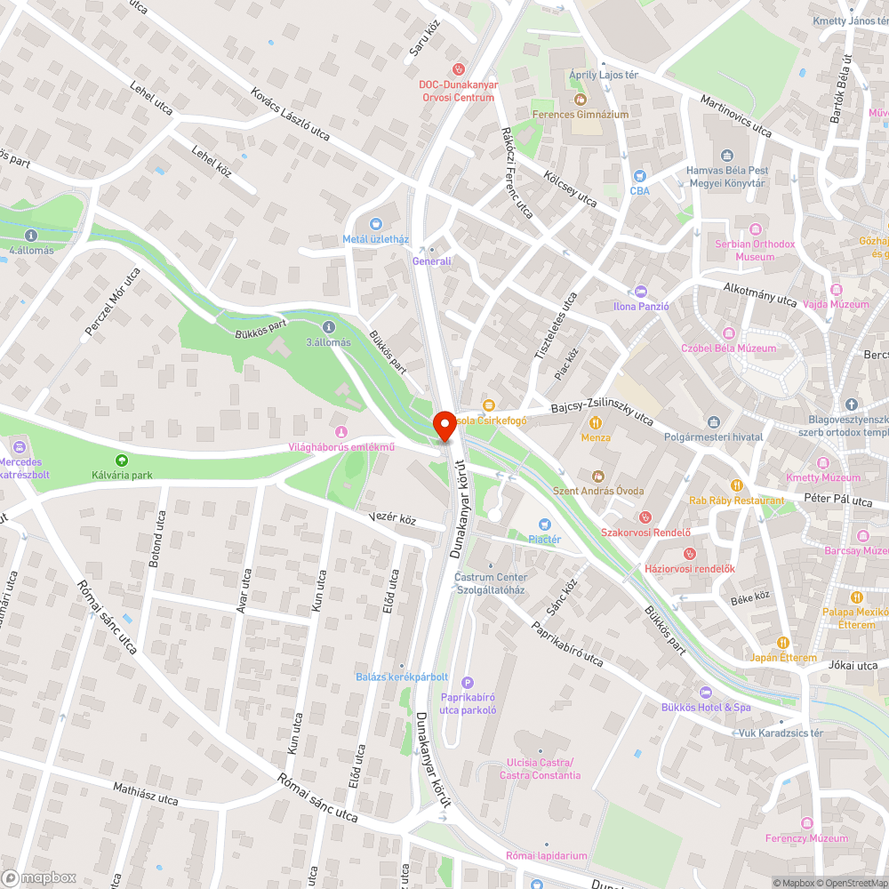 Balesetveszélyes járda bejelentés helye