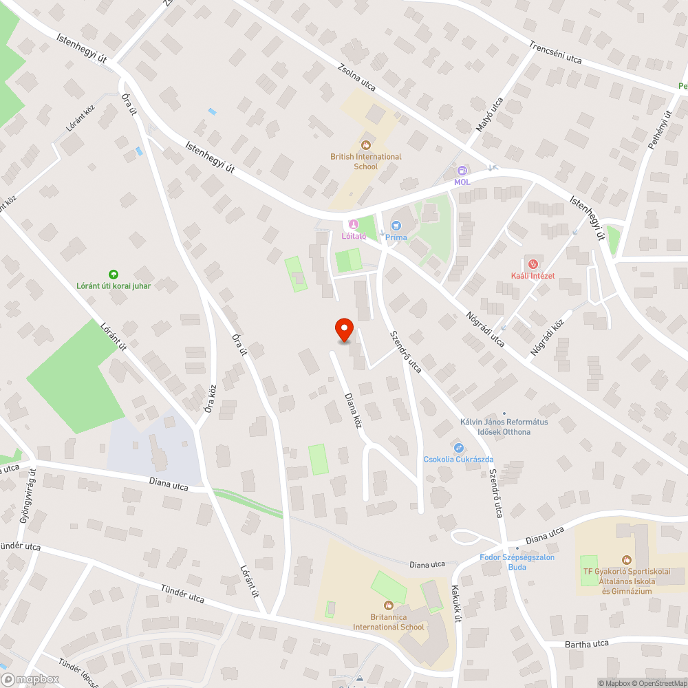 Leromlott állapotú trafóház bejelentés helye