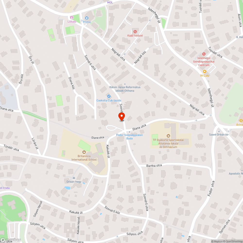 Üres oszlop bejelentés helye