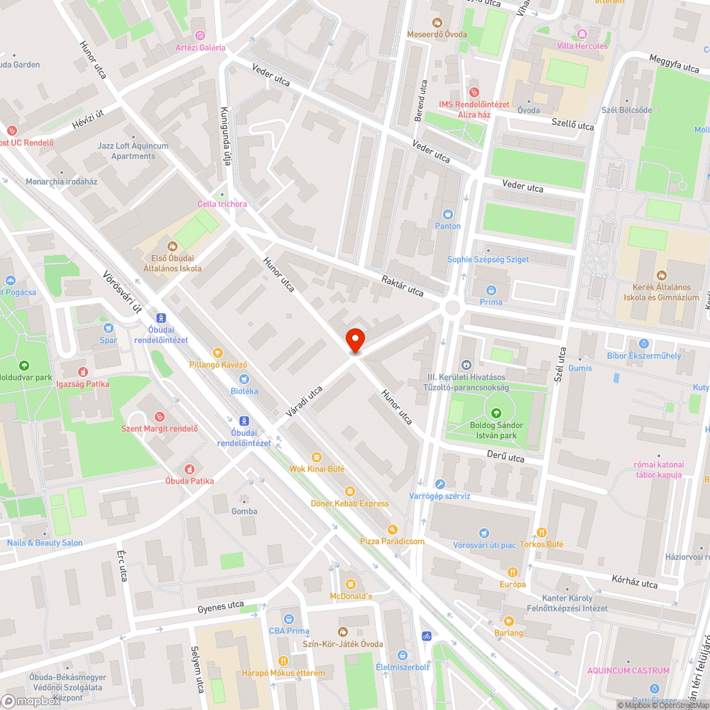 Fedlaphiba bejelentés helye