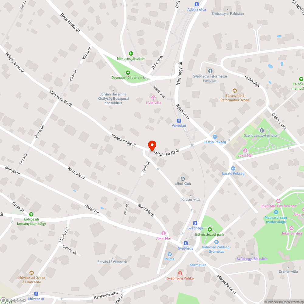 Üres oszlop bejelentés helye