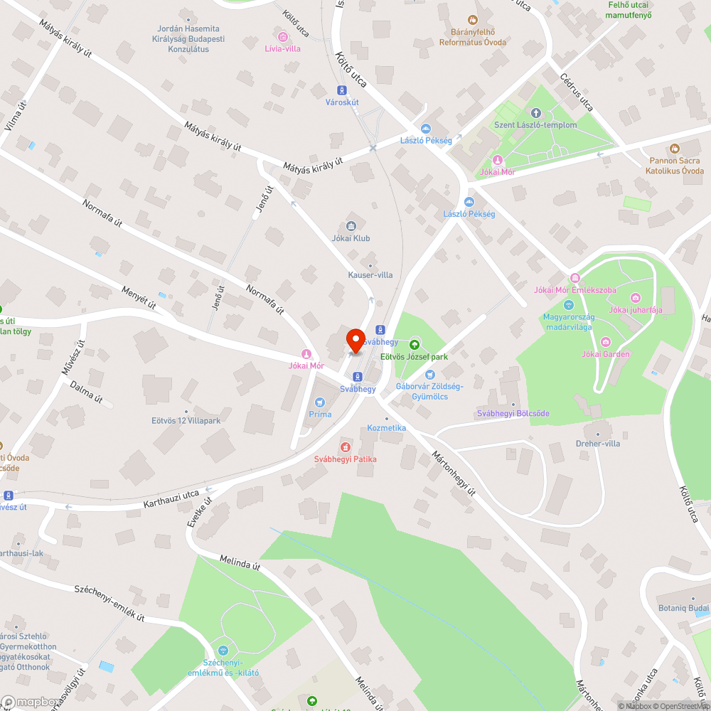 Elhagyott poller bejelentés helye