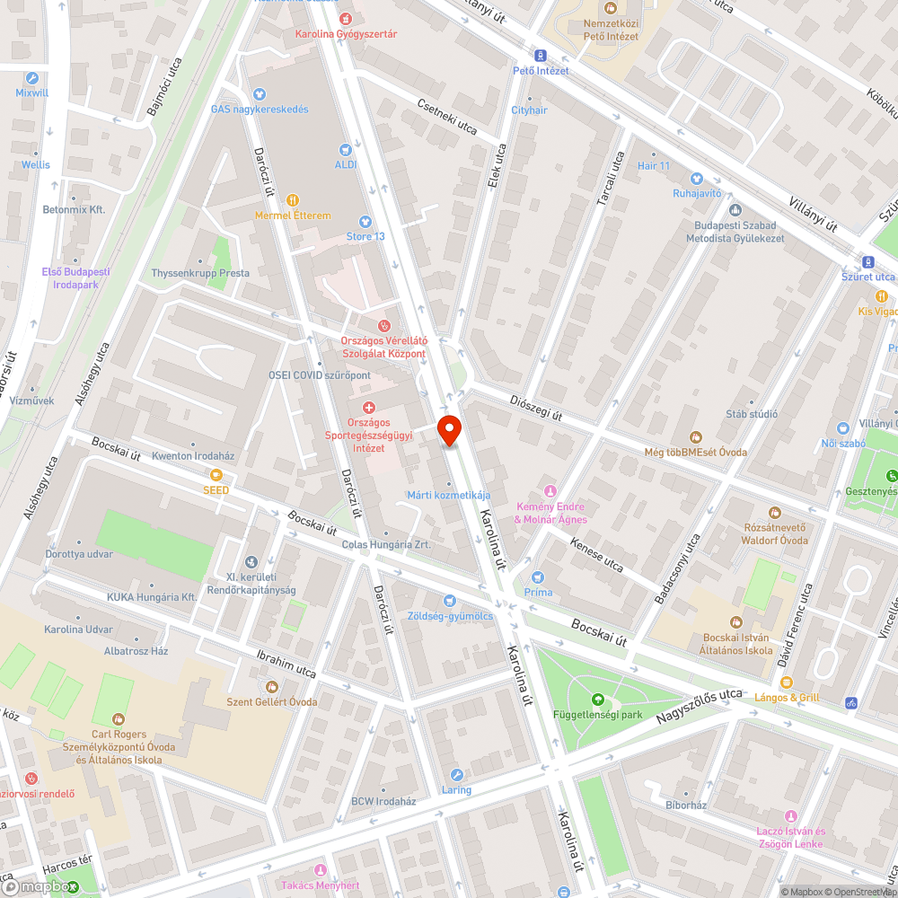 Kopott pad és hiányzó fólia bejelentés helye