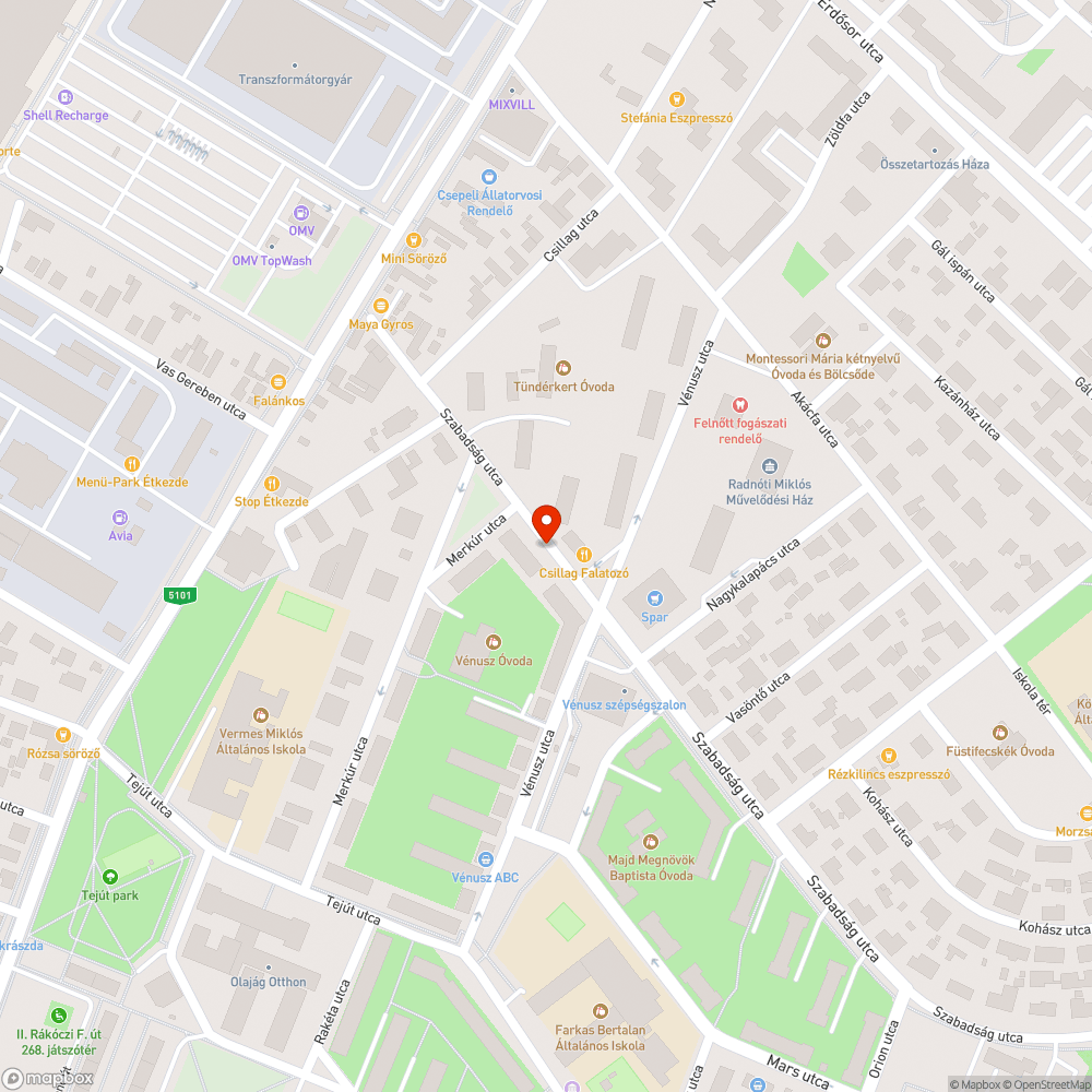 Elhagyott Volkswagen bejelentés helye