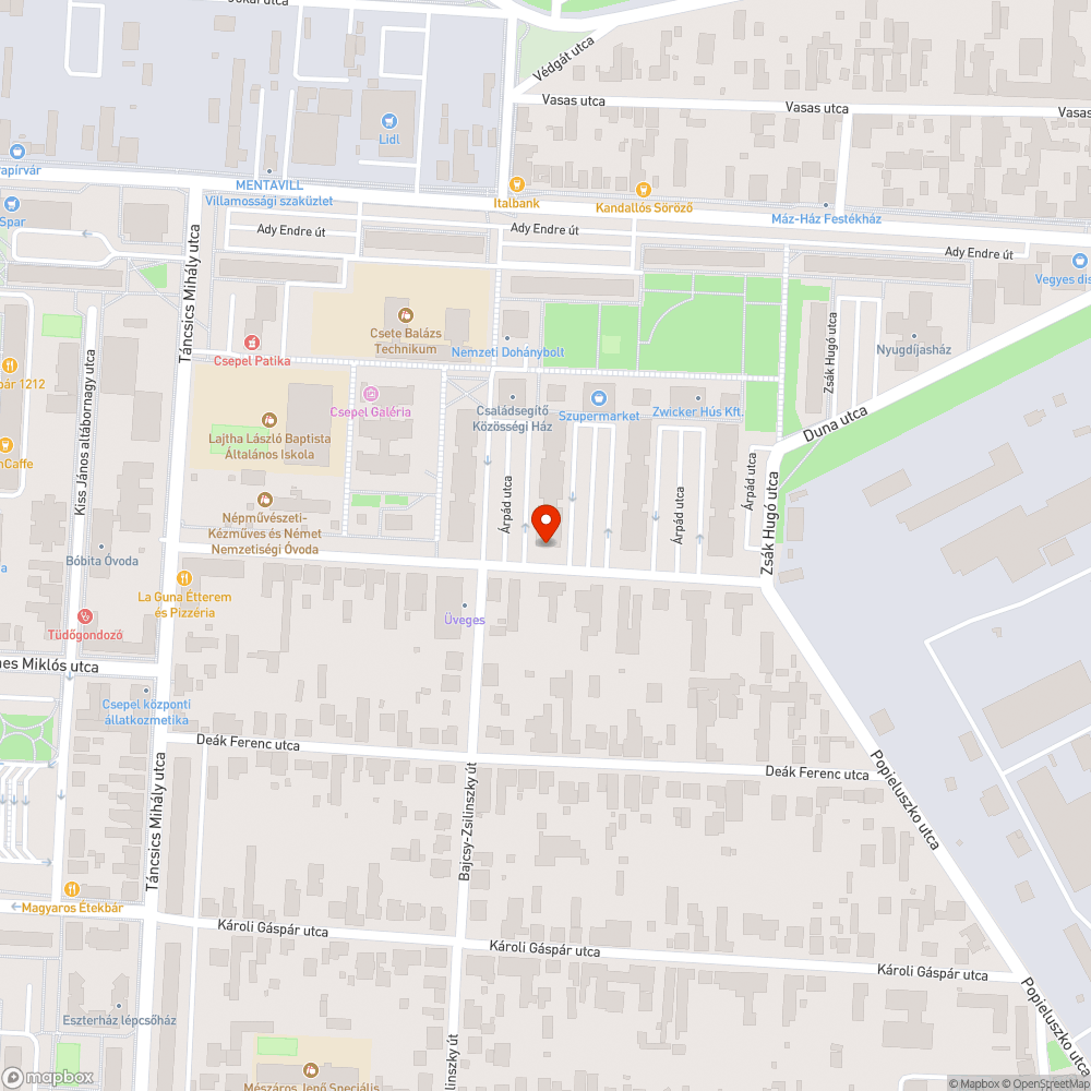 Kifakult utcanévtábla bejelentés helye