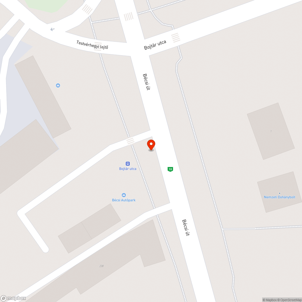 Kifakult megállótábla bejelentés helye