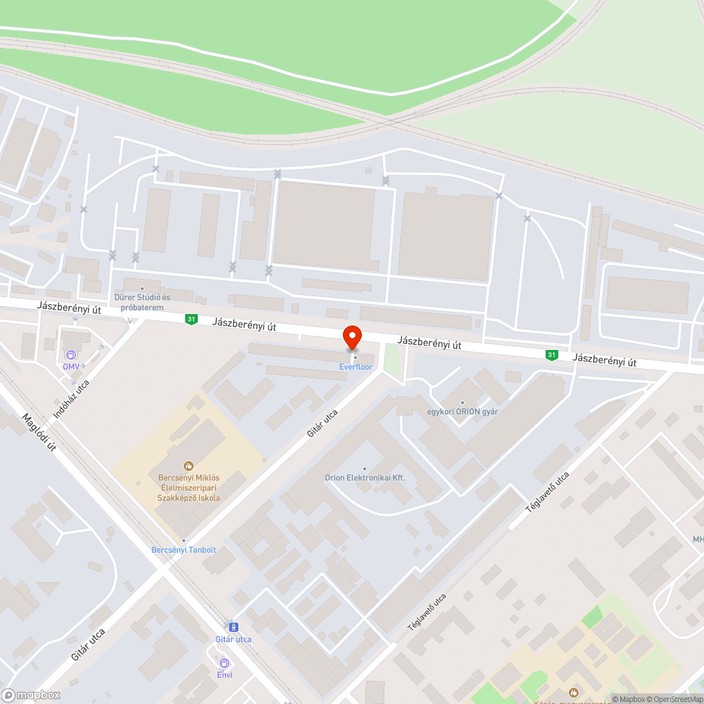 Egy nagyon graffitis buszmegálló bejelentés helye