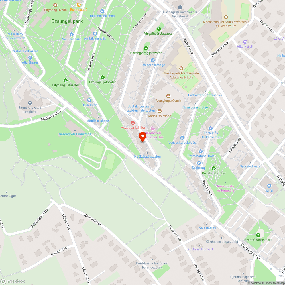 Üvegszilánkok bejelentés helye