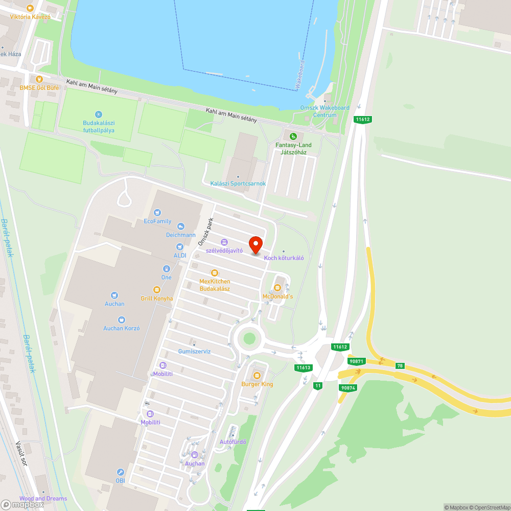 Két műszaki nélküli autó bejelentés helye