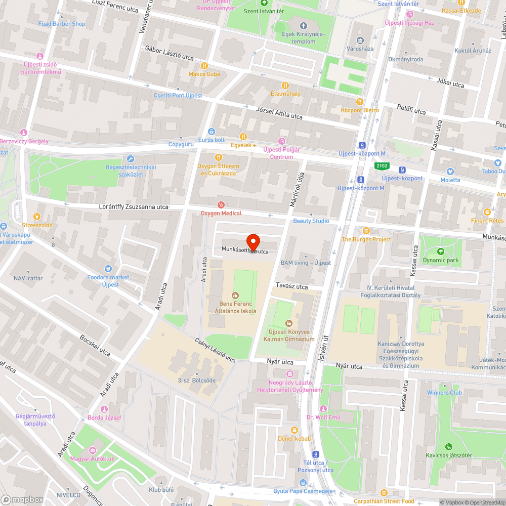 Leszakadóban lévő ágak bejelentés helye