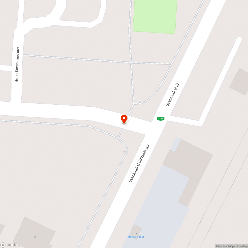 Kifutott poller bejelentés helye