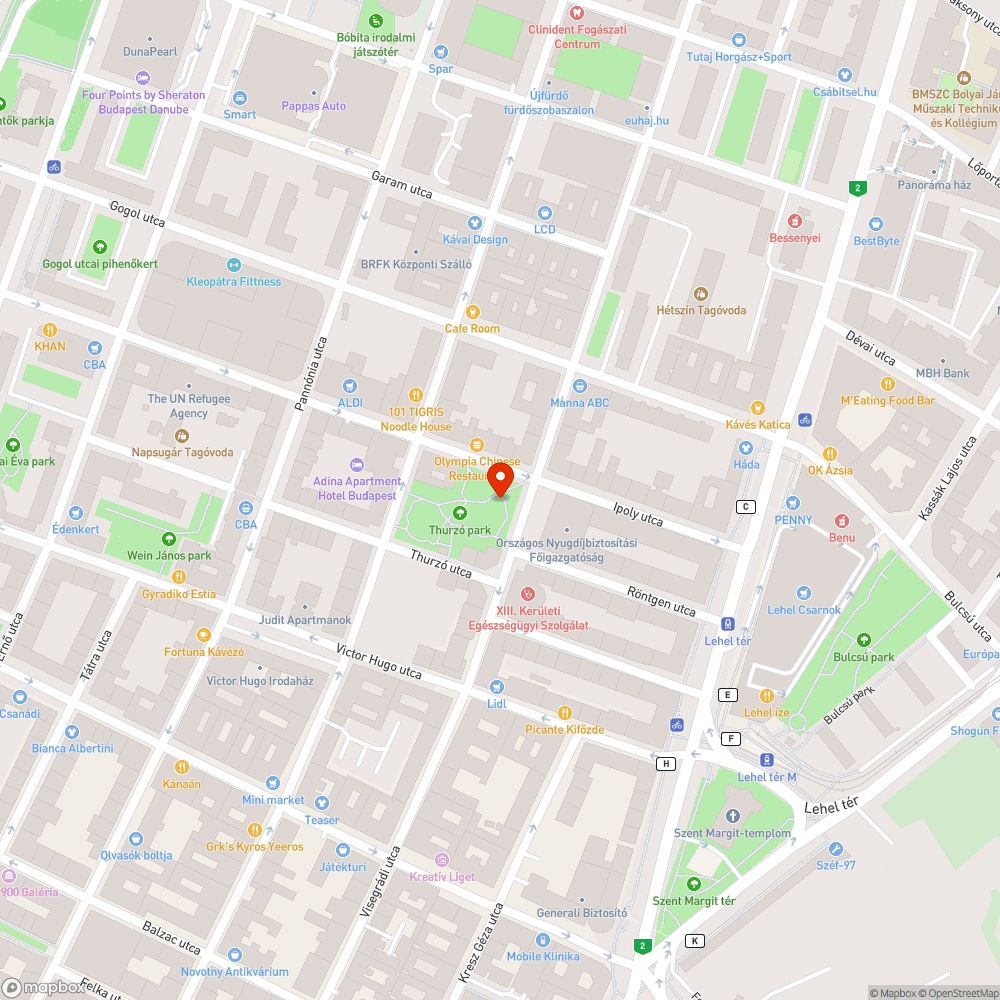 Nyikorgó, akadozó hinta bejelentés helye