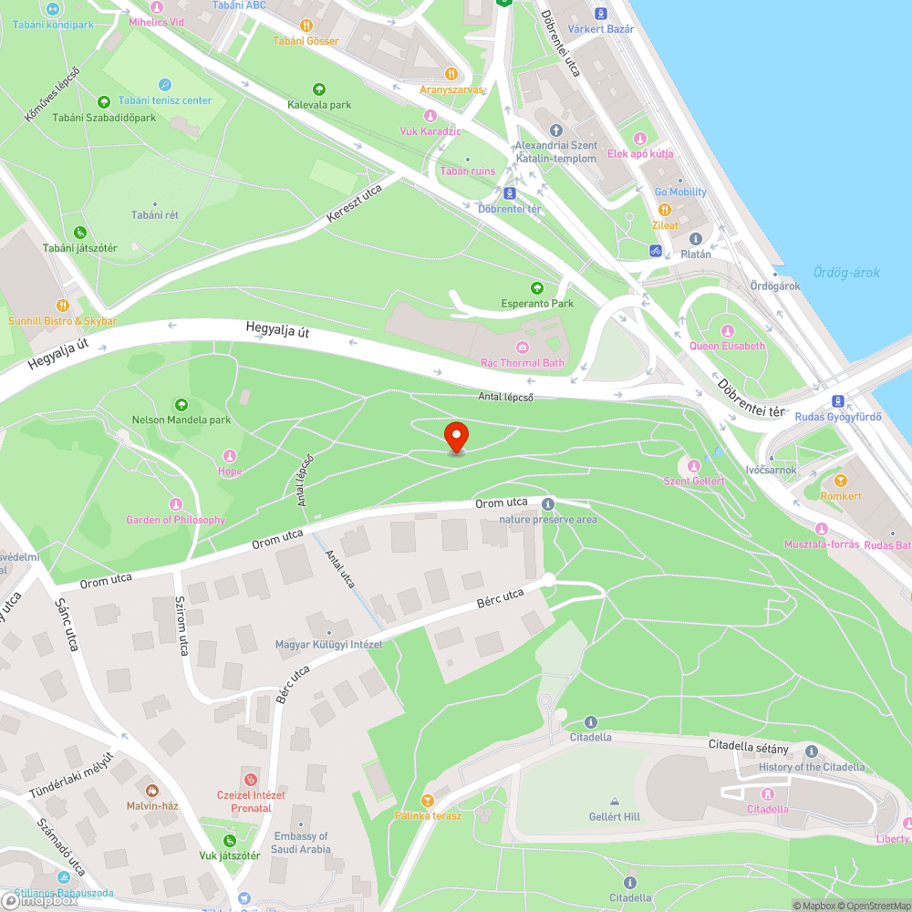 Pad sérült bejelentés helye