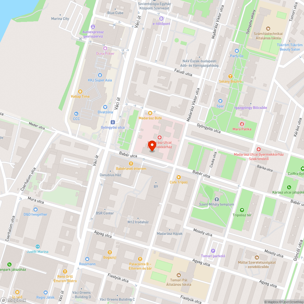 Kidőlt oszlop bejelentés helye