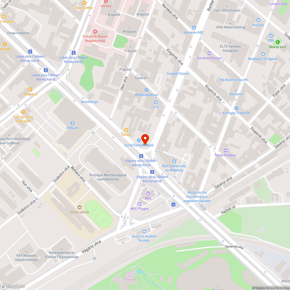 Zöldhulladék bejelentés helye