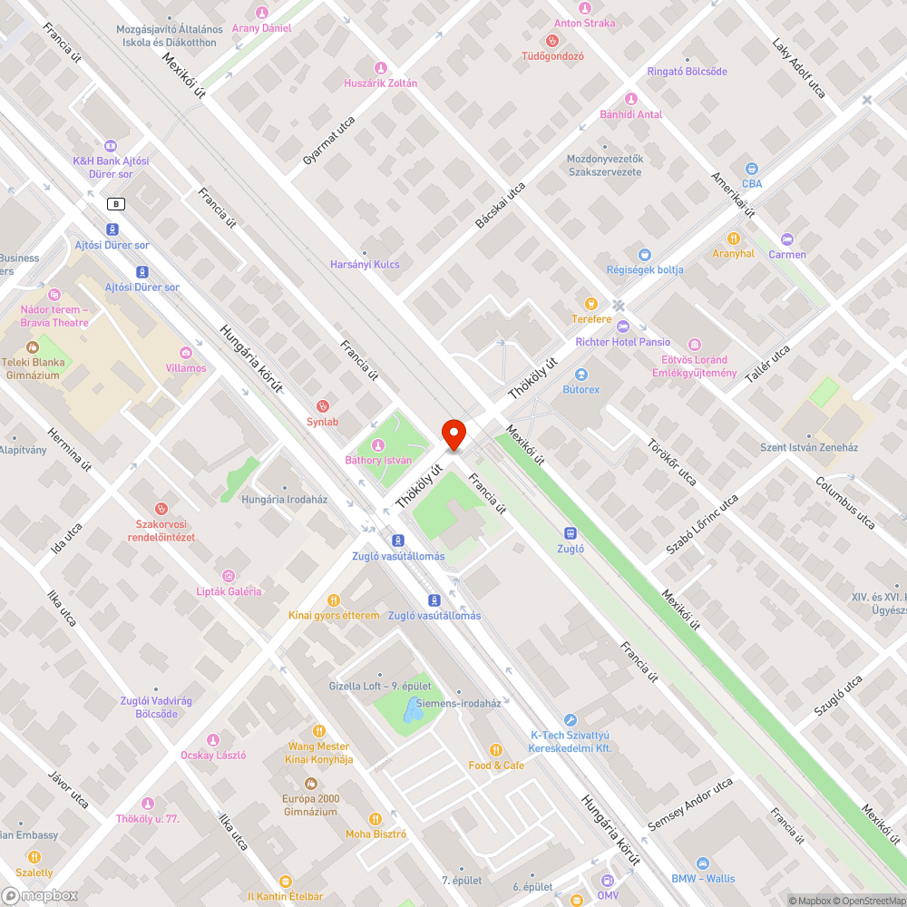 Gyalogátkelő hiánya bejelentés helye