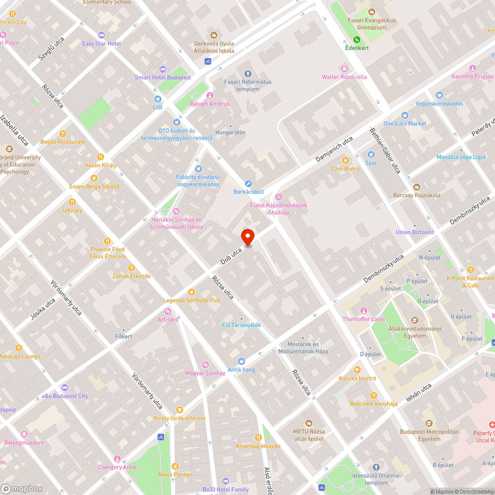 Hiányzó aszfalrburkolat bejelentés helye