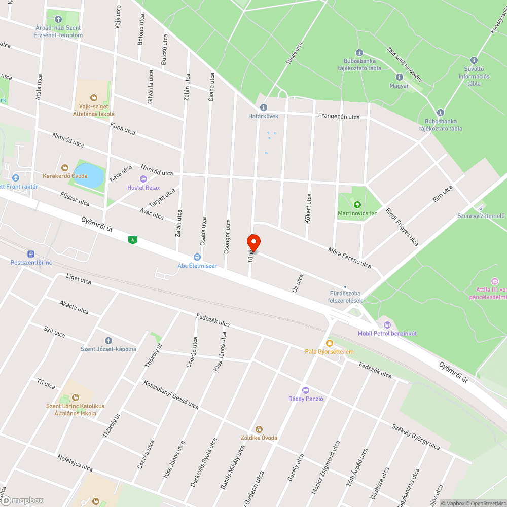 Hiányos fedlap bejelentés helye