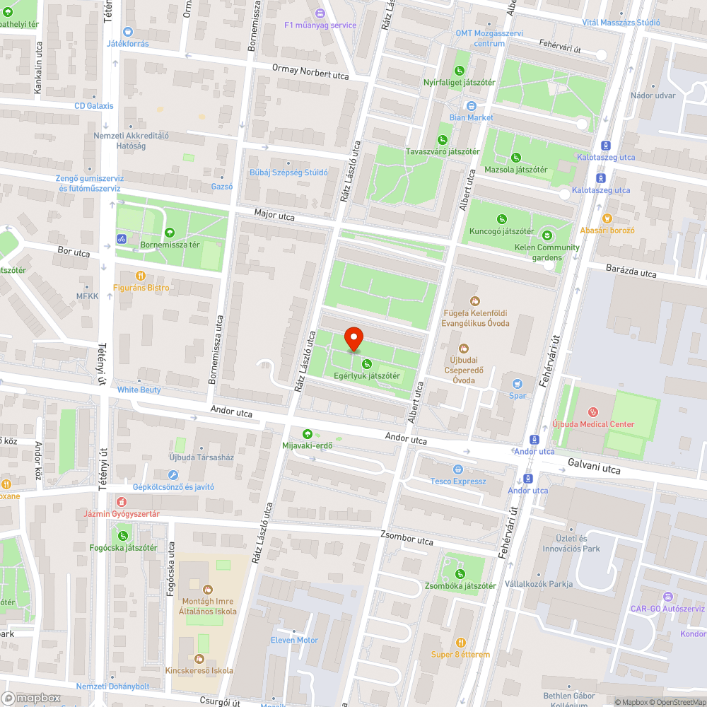 Kiálló járólap bejelentés helye