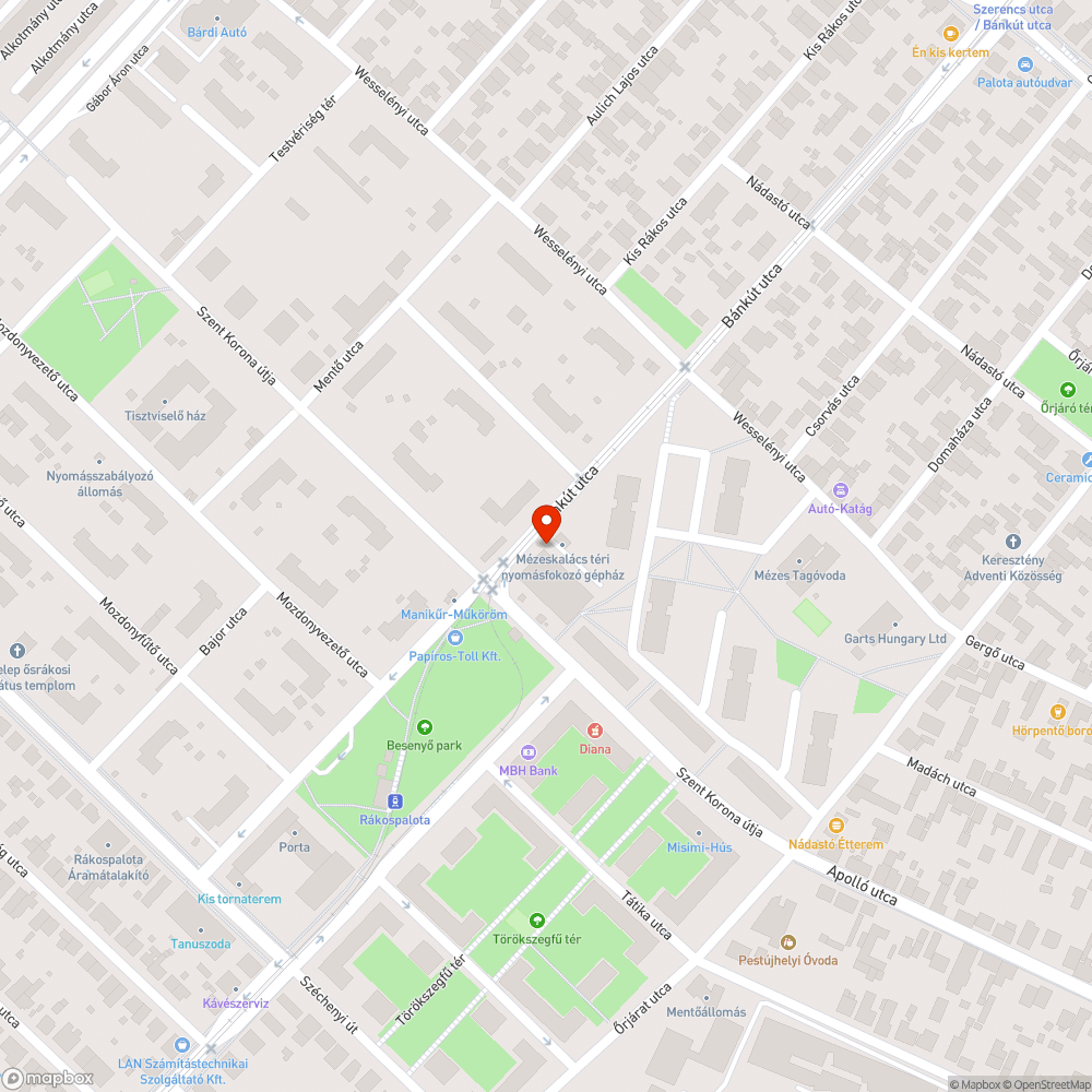 Kitört zsákutca tábla bejelentés helye