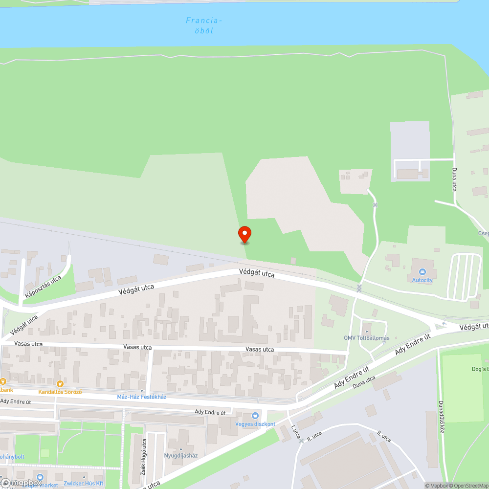 Illegális szemétlerakás bejelentés helye