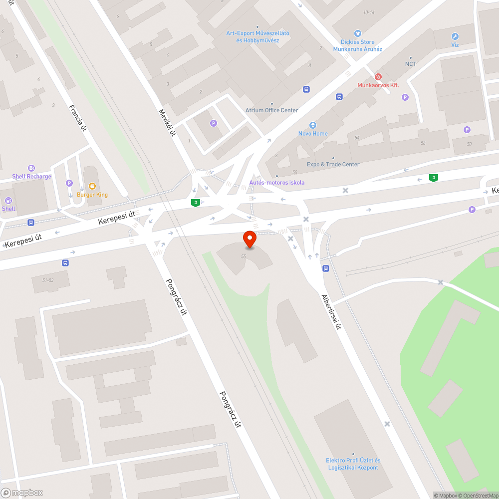 Nem működő gyalogátkelőhely jelzőlámpa bejelentés helye