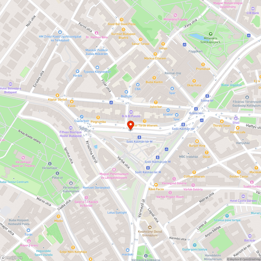 Szeméttel teli csikkgyűjtő bejelentés helye